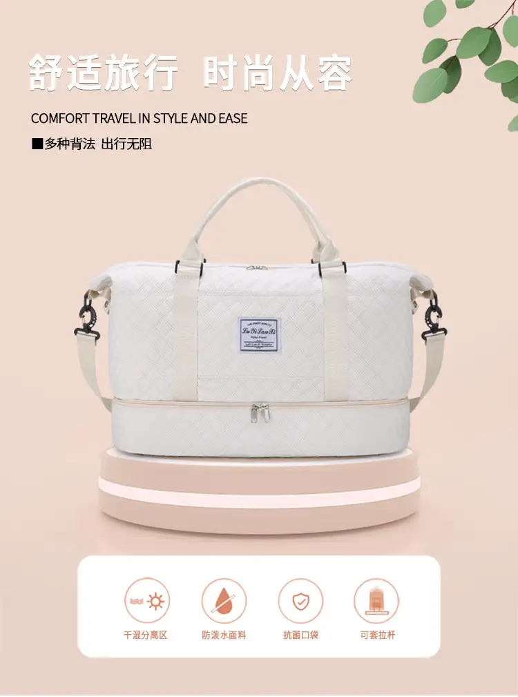 New Cross-border Dry Wet Travel Bag Set — feature 1