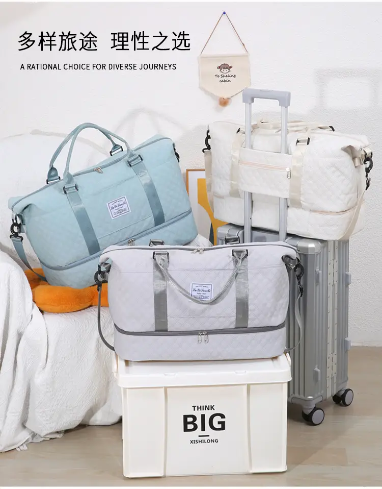 New Cross-border Dry Wet Travel Bag Set — feature 4