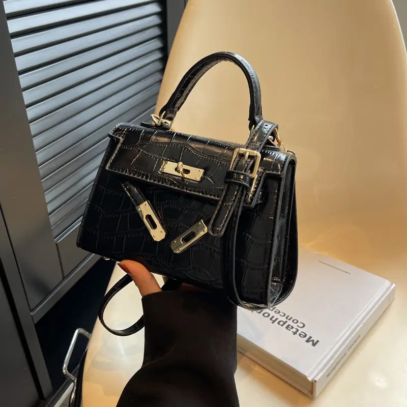 White Square Crossbody Bag for Women 2025