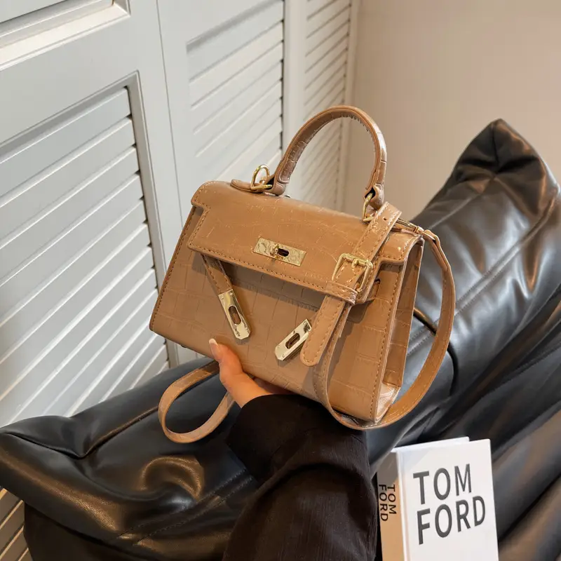 White Square Crossbody Bag for Women 2025
