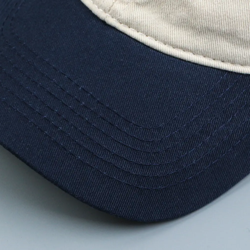 Women White Blue Embroidered Baseball Cap — feature 10