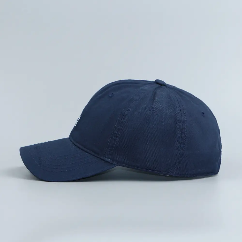 Women White Blue Embroidered Baseball Cap — feature 6