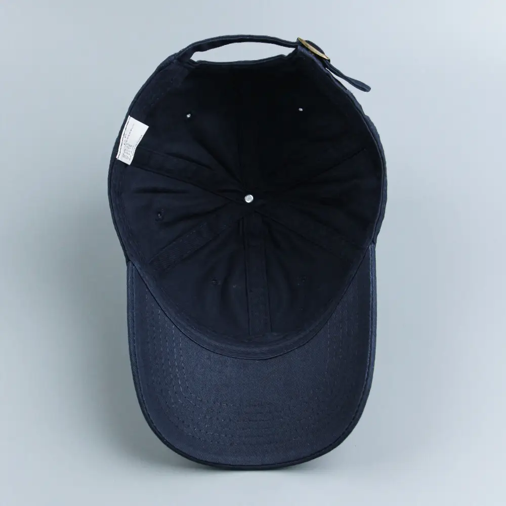 Women White Blue Embroidered Baseball Cap — feature 8