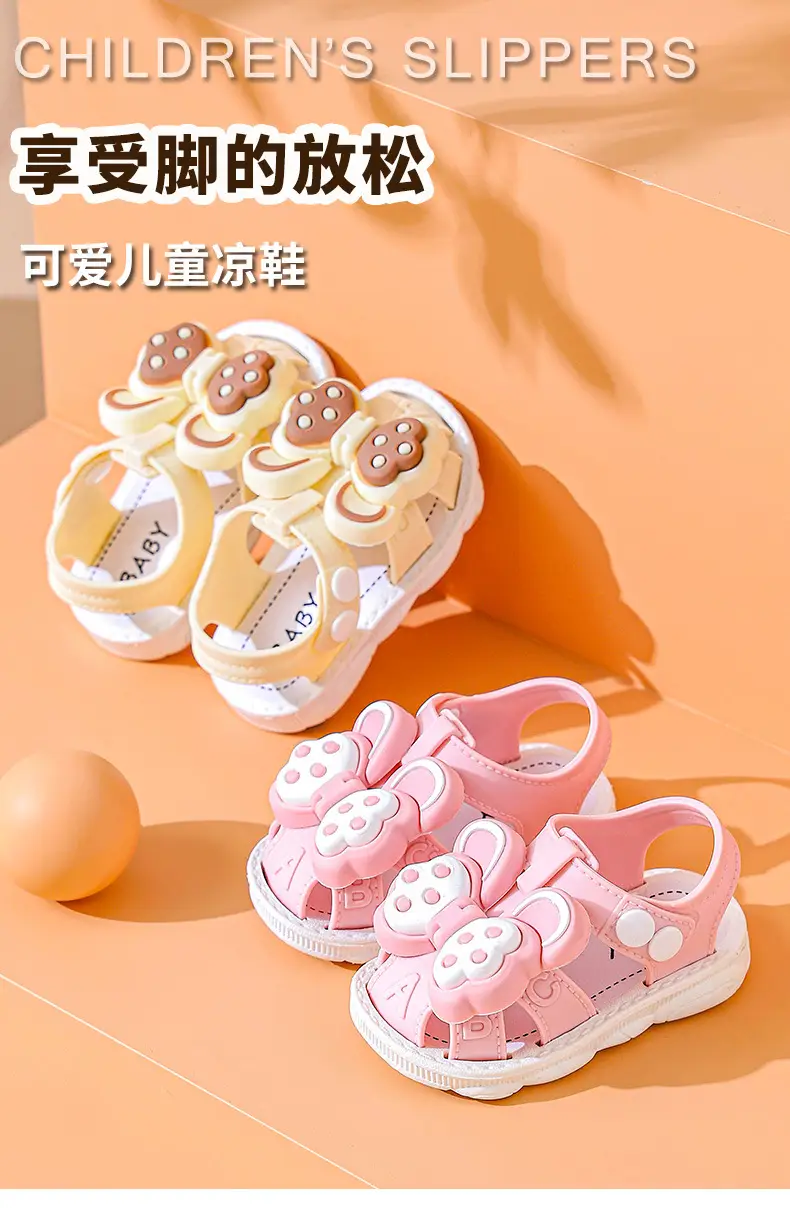 Baby Sandals Summer Soft Sole Toddler Girls Beach — feature 1