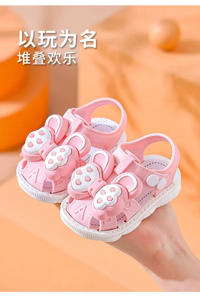 Baby Sandals Summer Soft Sole Toddler Girls Beach — feature 3