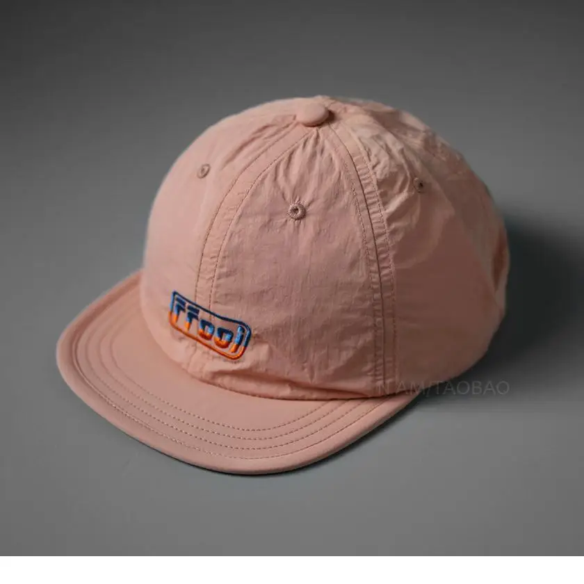 Men White Embroidered Cap with Logo - Image 6