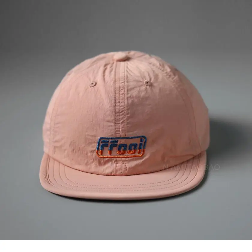 Men White Embroidered Cap with Logo - Image 7