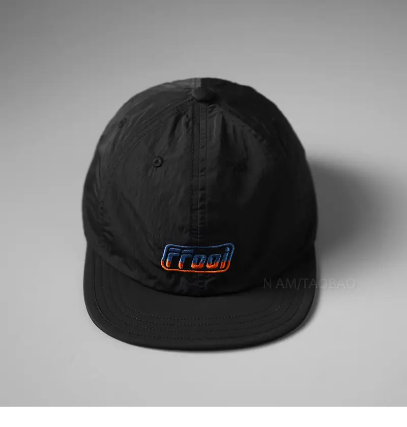Men White Embroidered Cap with Logo — feature 10
