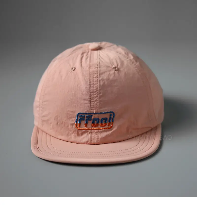 Men White Embroidered Cap with Logo — feature 5