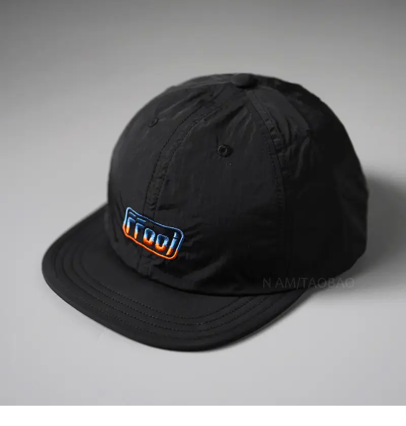 Men White Embroidered Cap with Logo — feature 2