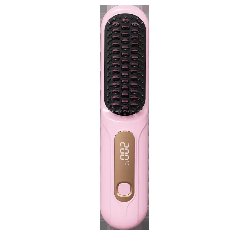 Wireless LCD Hair Straightener with USB Charging & Ceramic Heating - Image 7