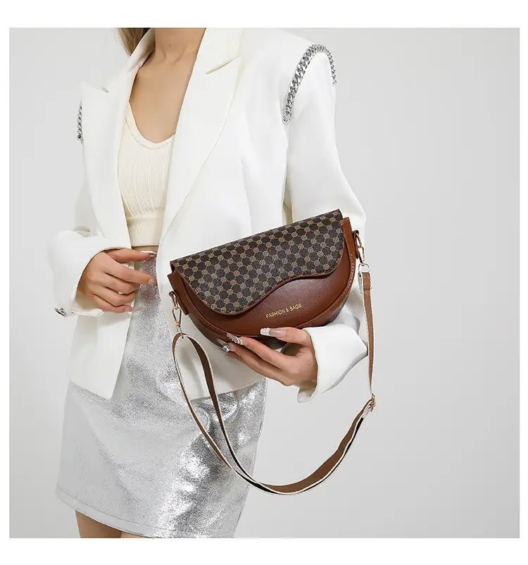 Women Leopard Print Shoulder Bag Brown 2025 — feature 29