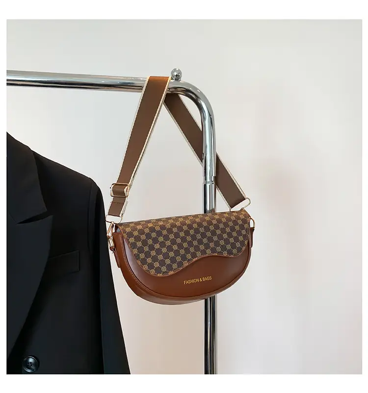 Women Leopard Print Shoulder Bag Brown 2025 — feature 38