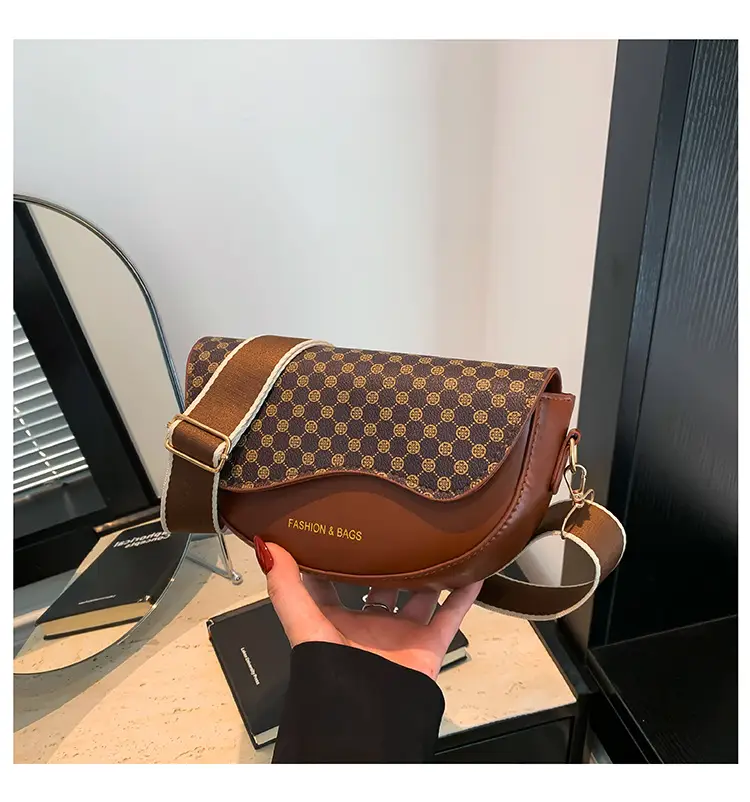Women Leopard Print Shoulder Bag Brown 2025 — feature 41