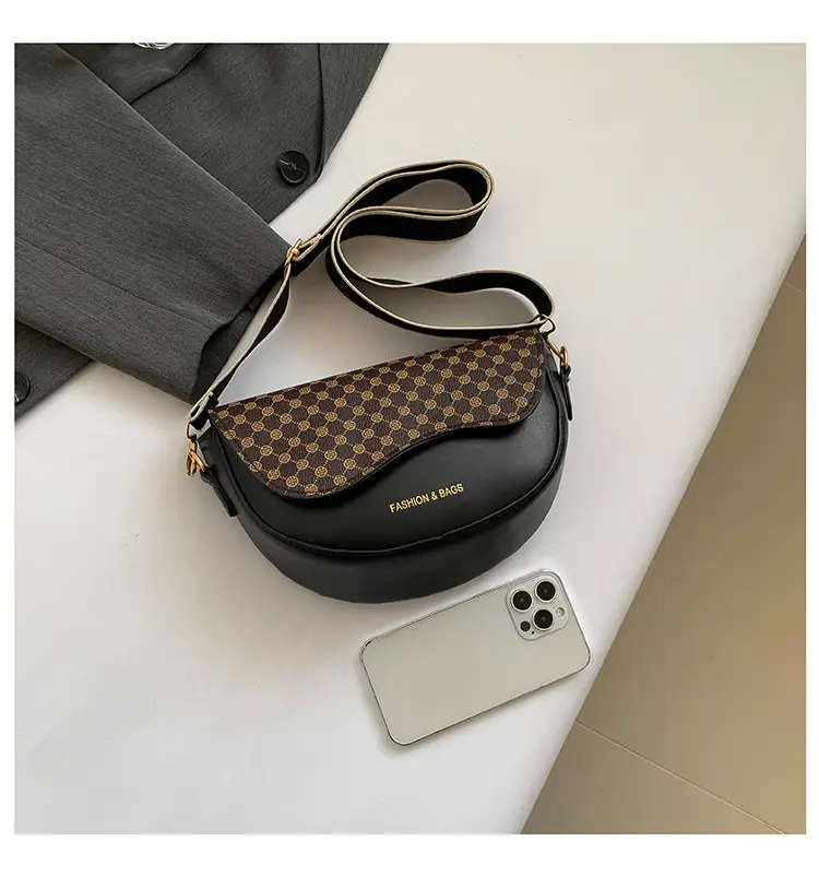 Women Leopard Print Shoulder Bag Brown 2025 — feature 43