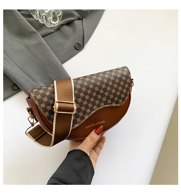 Women Leopard Print Shoulder Bag Brown 2025 — feature 46