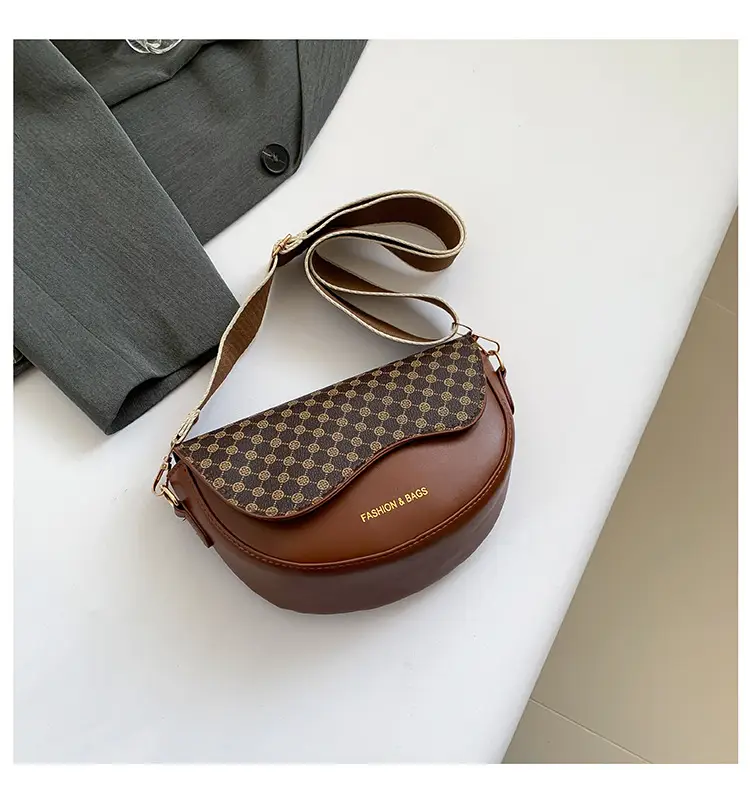 Women Leopard Print Shoulder Bag Brown 2025 — feature 47
