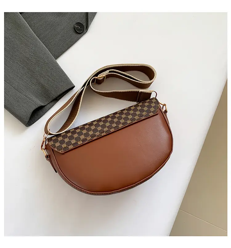 Women Leopard Print Shoulder Bag Brown 2025 — feature 48