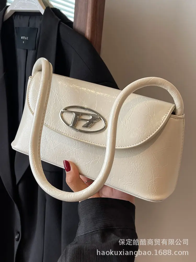 Women French Niche Cream Shoulder Bag 2024 - Image 6