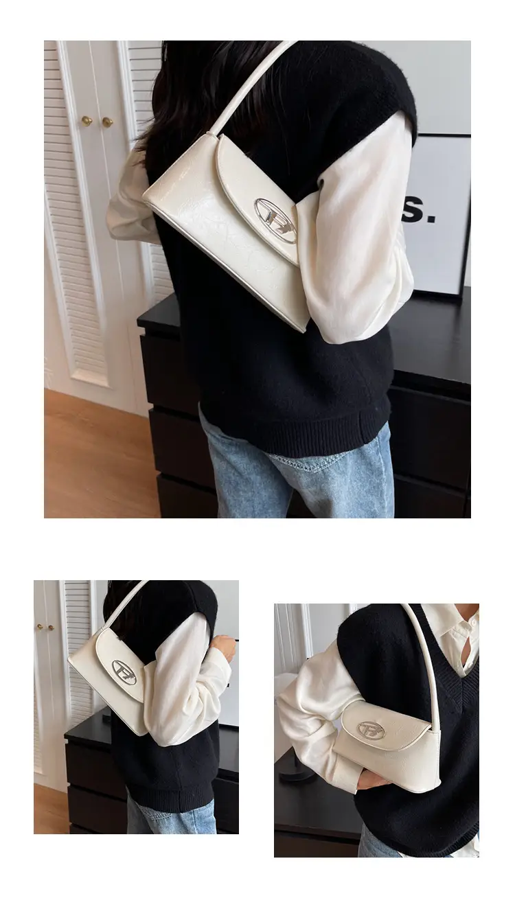 Women French Niche Cream Shoulder Bag 2024 — feature 11