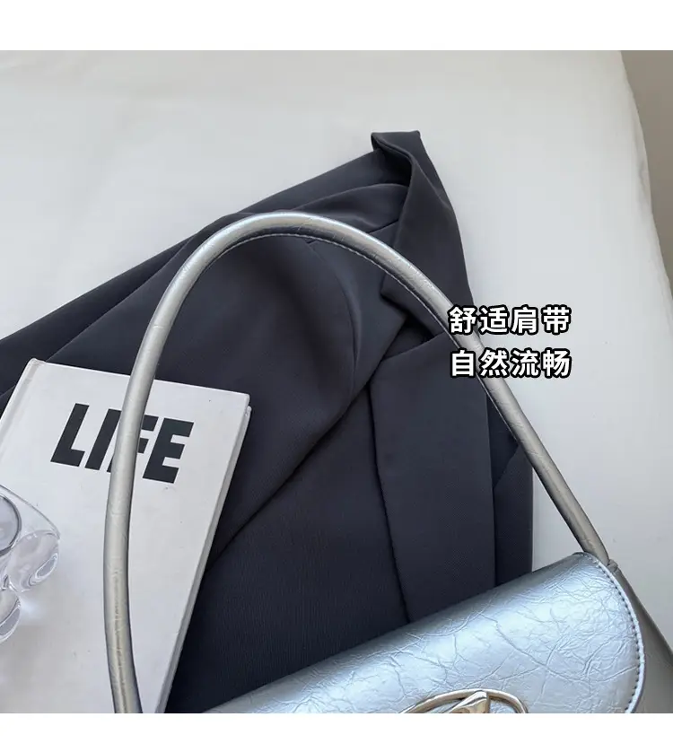 Women French Niche Cream Shoulder Bag 2024 — feature 2