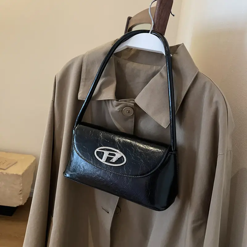 Women French Niche Cream Shoulder Bag 2024 - Image 2
