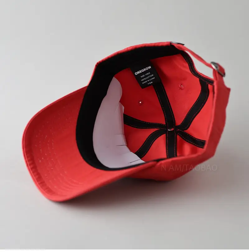 Men's White Embroidered Baseball Cap with "Trid" Design — feature 10