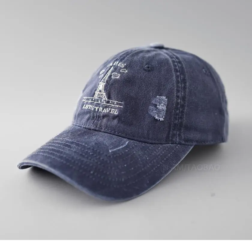 Korean Style Men's Baseball Cap Grey - Image 8