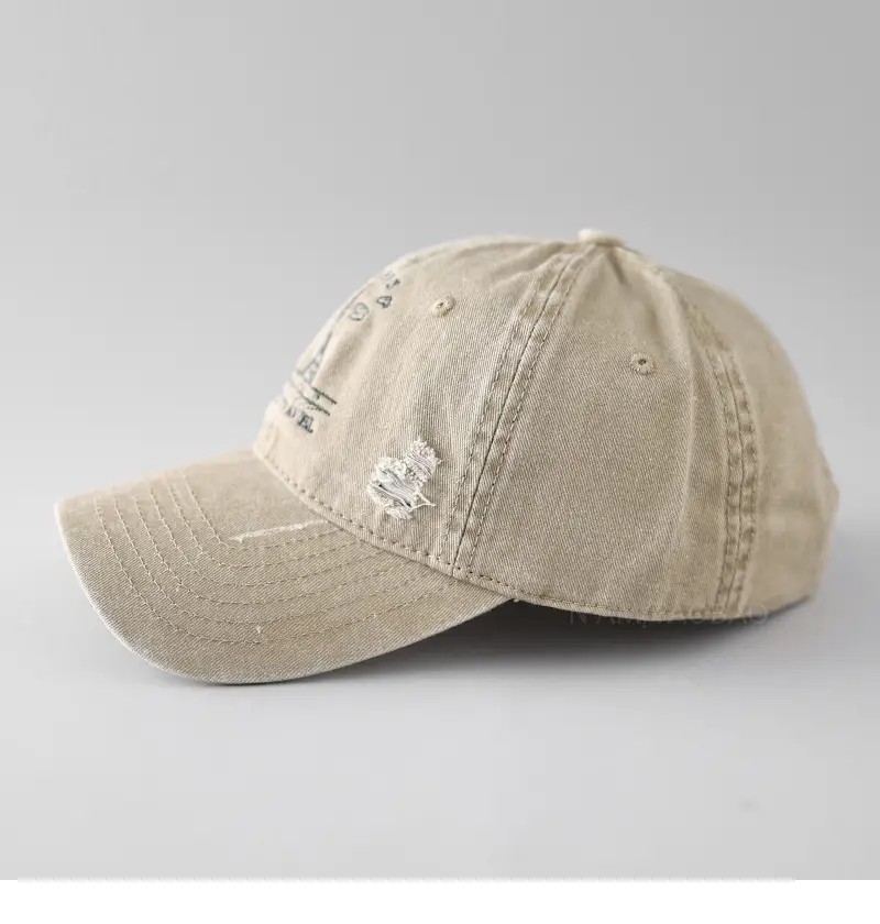 Korean Style Men's Baseball Cap Grey — feature 10
