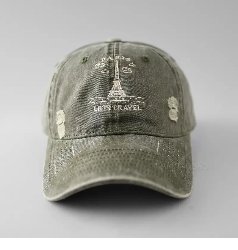 Korean Style Men's Baseball Cap Grey — feature 8