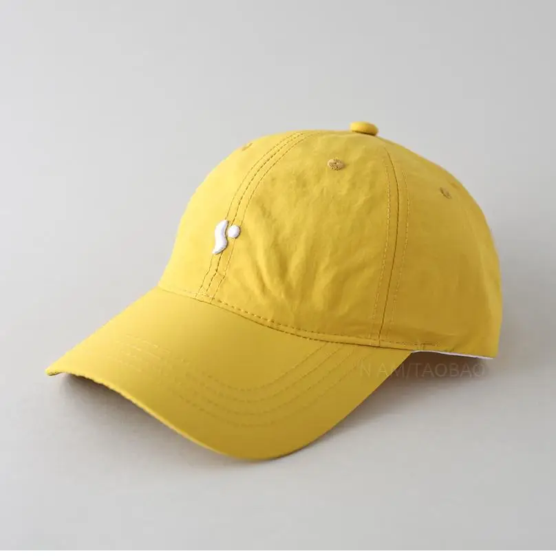 Men Blue Teal Baseball Cap with Embroidery