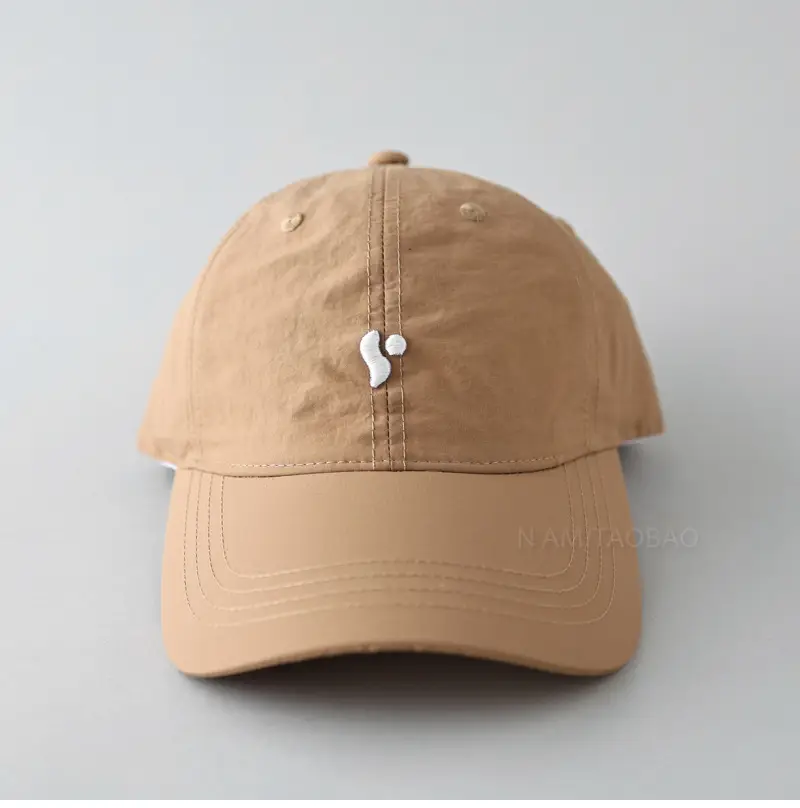 Men Blue Teal Baseball Cap with Embroidery — feature 9