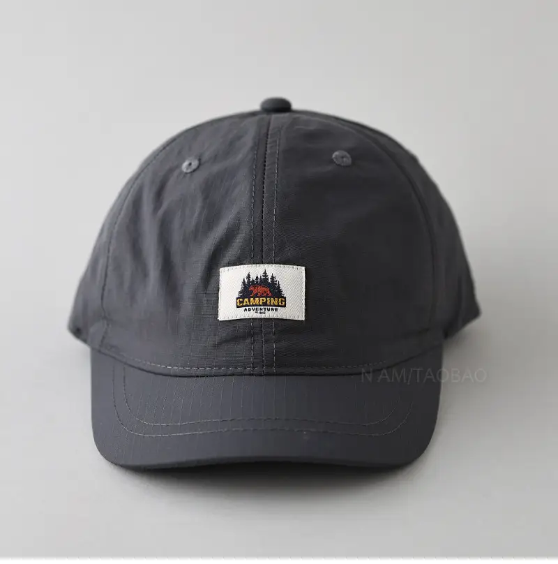Men's Olive Green Baseball Cap with Logo — feature 7