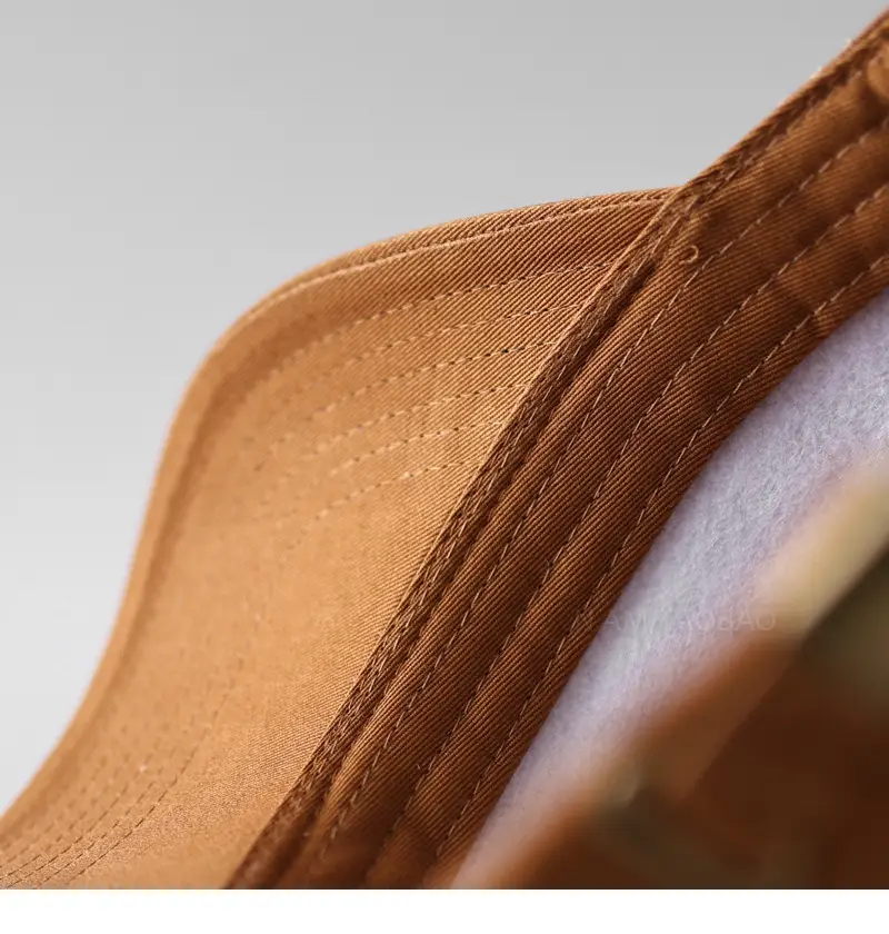 New Letter Embroidered Baseball Cap Brown — feature 10