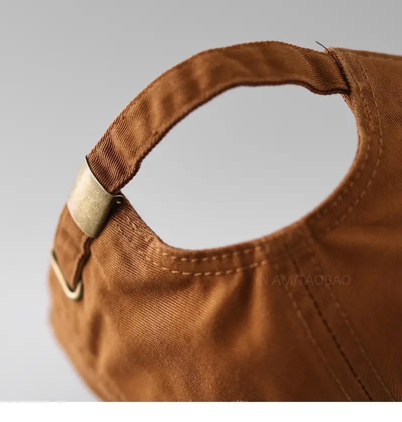 New Letter Embroidered Baseball Cap Brown — feature 11