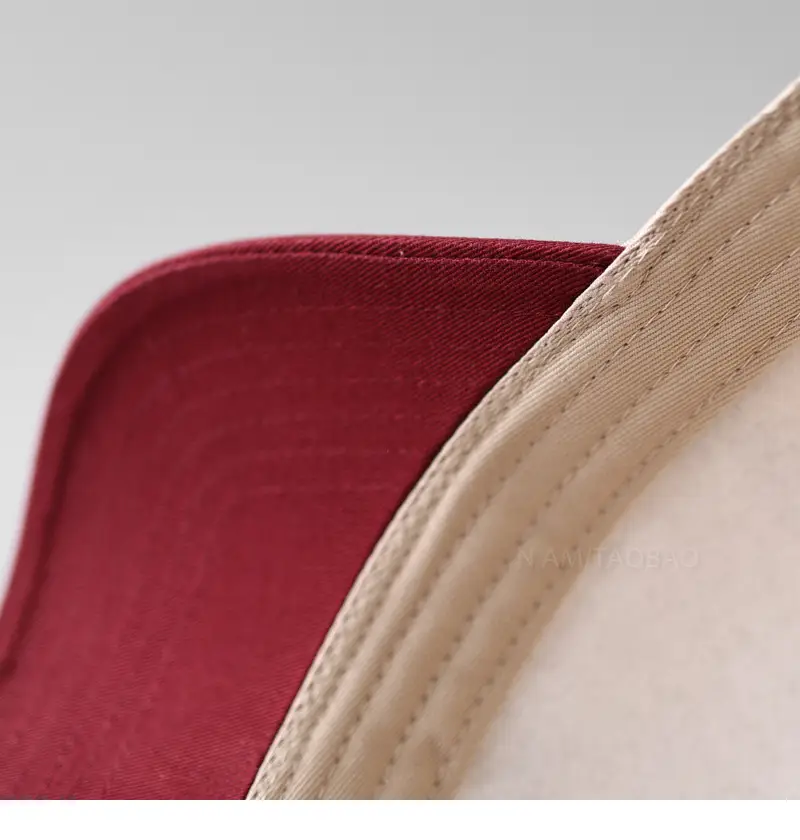 New York Letter Embroidered Baseball Cap Red Navy — feature 12