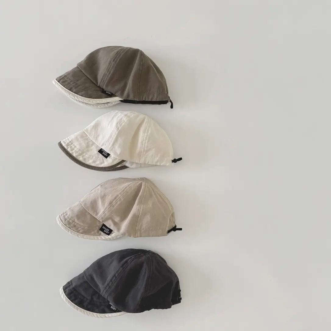Beige Adjustable Baby Sun Hat 2025 - Image 6