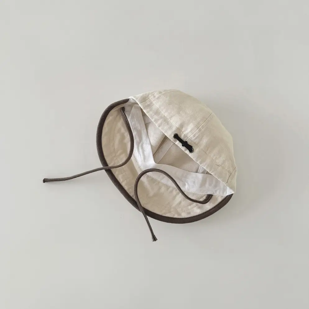 Beige Adjustable Baby Sun Hat 2025 - Image 8