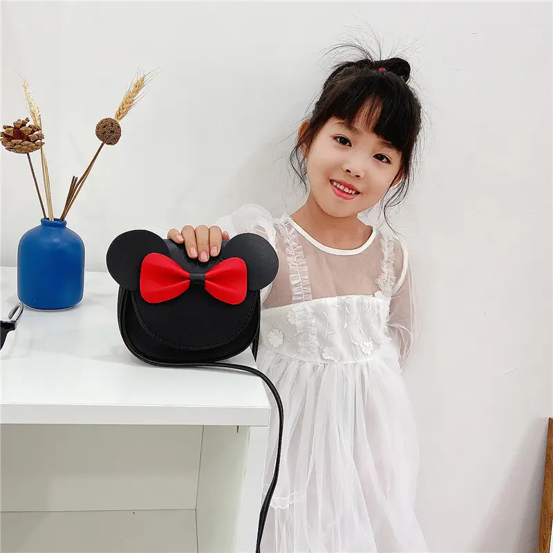 2025 Kids Cartoon Shoulder Bag Korean Style Yellow Bow - Image 7