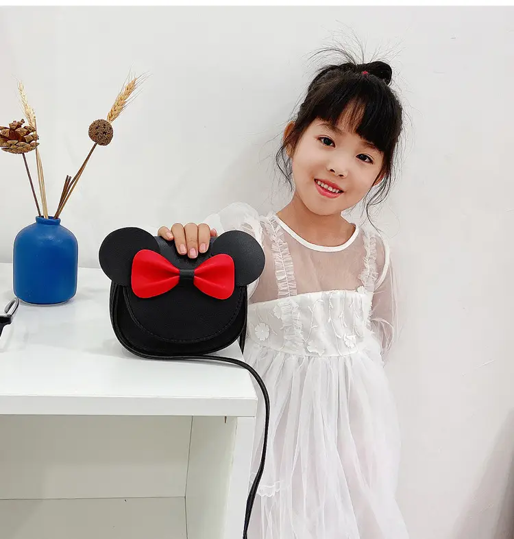 2025 Kids Cartoon Shoulder Bag Korean Style Yellow Bow — feature 7