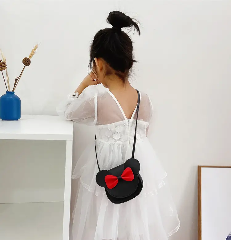 2025 Kids Cartoon Shoulder Bag Korean Style Yellow Bow — feature 8