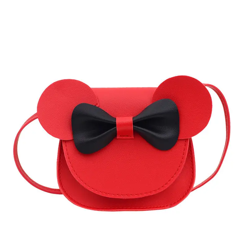 2025 Kids Cartoon Shoulder Bag Korean Style Yellow Bow - Image 3