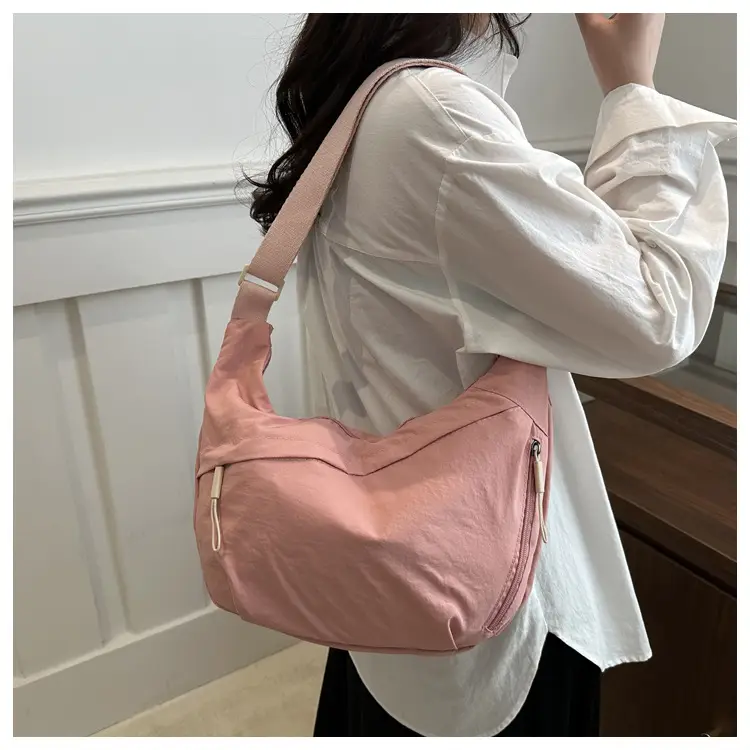 Pink Nylon Crossbody Bag for Women 2025 — feature 6