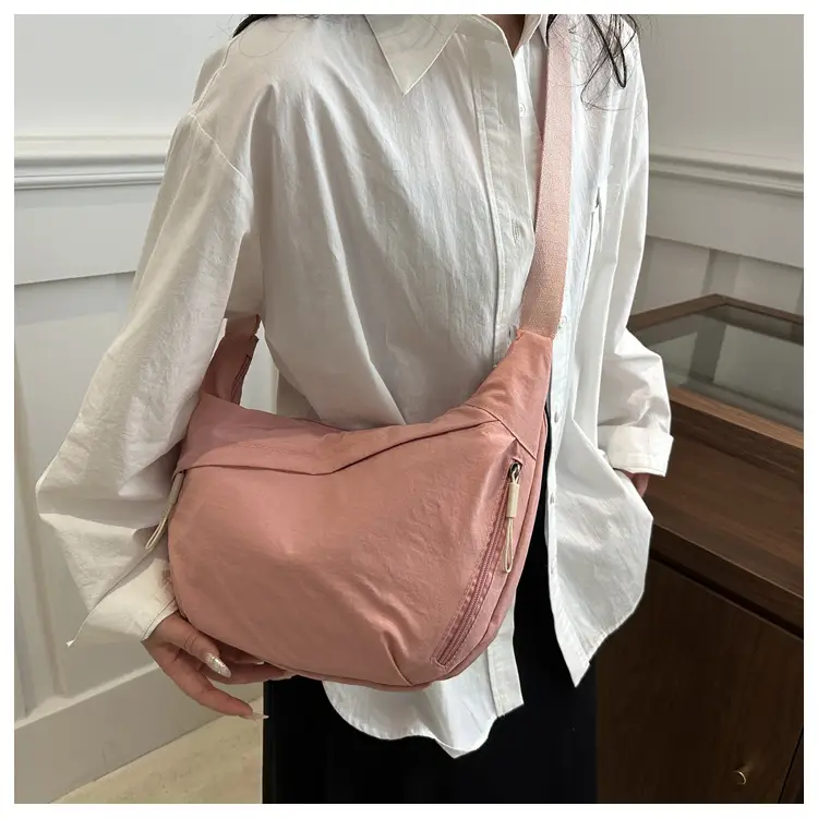 Pink Nylon Crossbody Bag for Women 2025 — feature 8