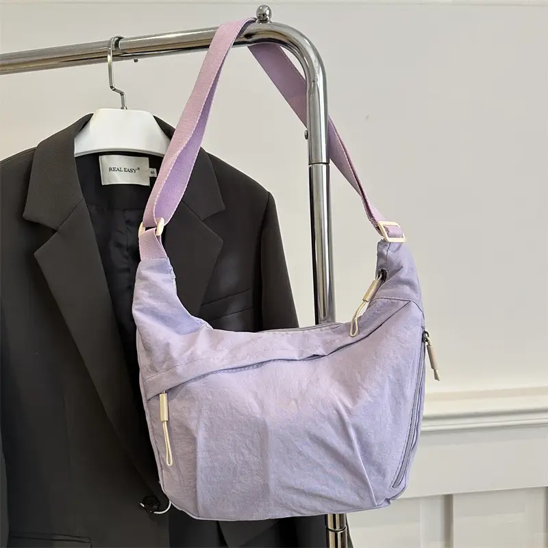 Pink Nylon Crossbody Bag for Women 2025 - Image 4