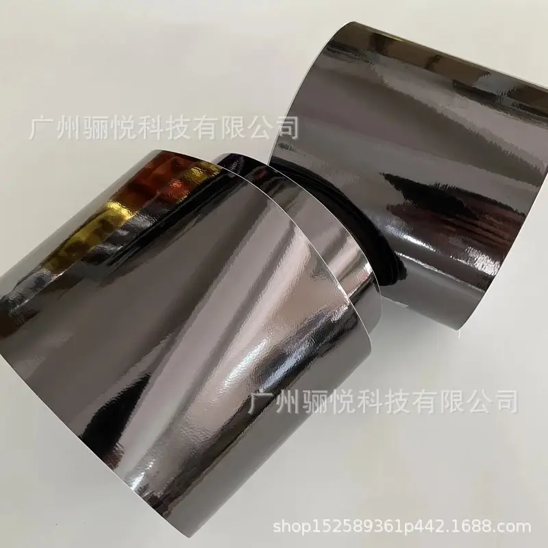 Car Color Change Mirror Plating Film Glossy Chrome Plating Sticker Car Film Tungsten Steel Black Car Film 10cm Wide - Image 12