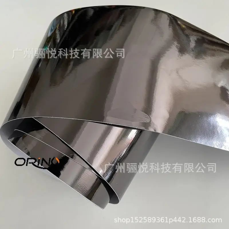 Car Color Change Mirror Plating Film Glossy Chrome Plating Sticker Car Film Tungsten Steel Black Car Film 10cm Wide - Image 14