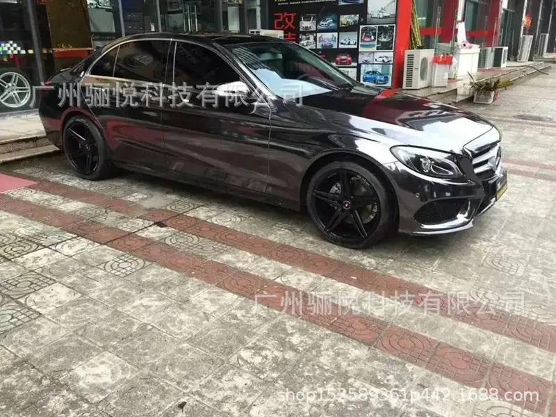 Car Color Change Mirror Plating Film Glossy Chrome Plating Sticker Car Film Tungsten Steel Black Car Film 10cm Wide — feature 15