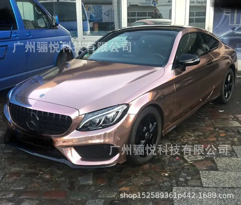 Car Color Change Mirror Plating Film Glossy Chrome Plating Sticker Car Film Tungsten Steel Black Car Film 10cm Wide — feature 16