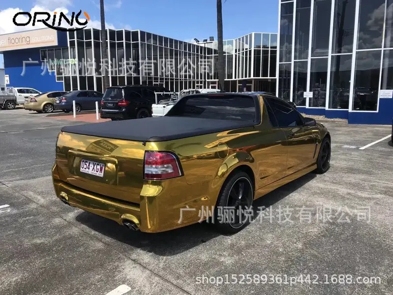 Car Color Change Mirror Plating Film Glossy Chrome Plating Sticker Car Film Tungsten Steel Black Car Film 10cm Wide — feature 17